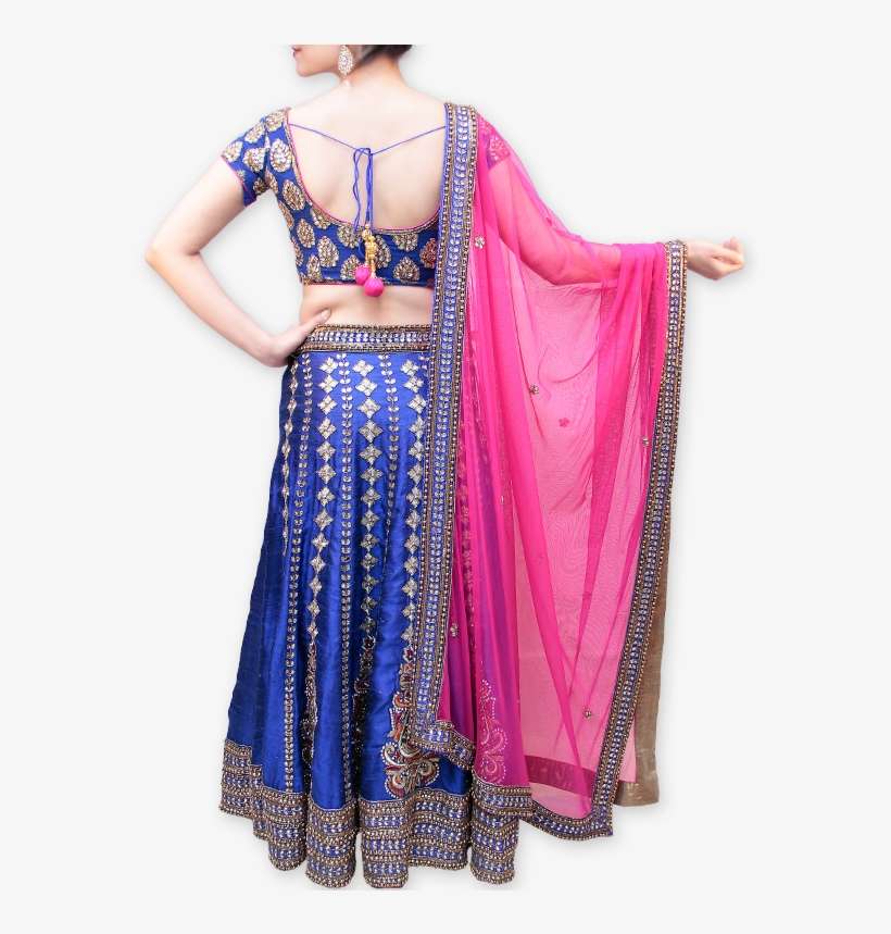 Hot Bridal Lehenga Sahil Exclusive - Velvet, transparent png download