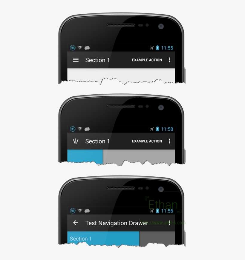 Hamburger Icon Animation - Iphone, transparent png download
