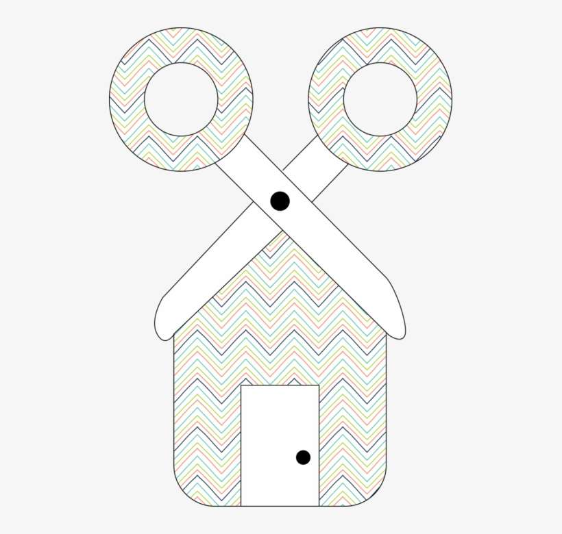 Multi-color Chevron Fairy Tale Pattern Htv - Circle, transparent png download