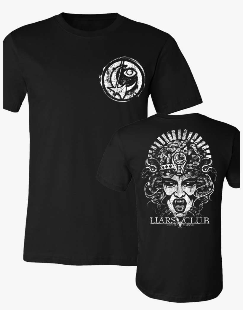 Liars Club "medusa" Tee - Active Shirt, transparent png download
