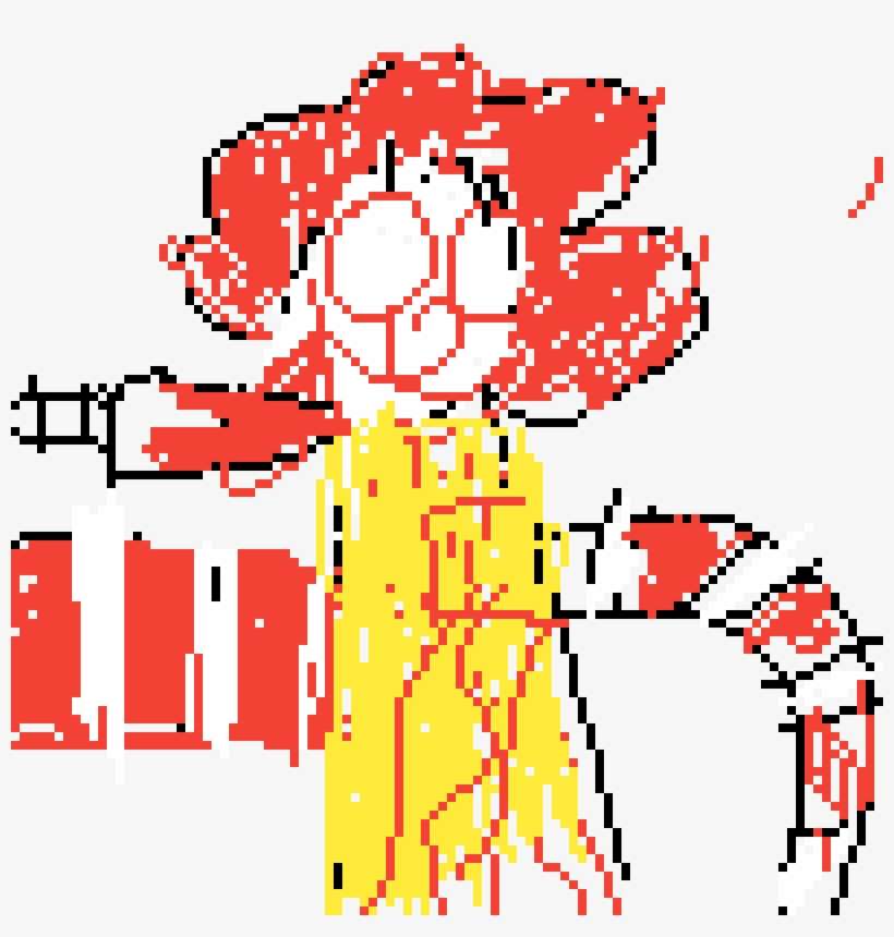 Evil Ronald Mcdonald - Illustration, transparent png download