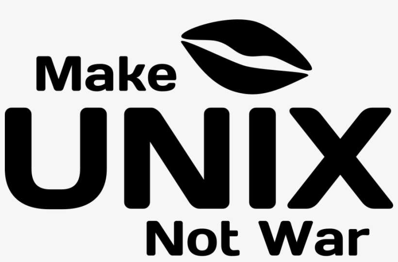 How To Set Use Make Unix Not War Svg Vector, transparent png download