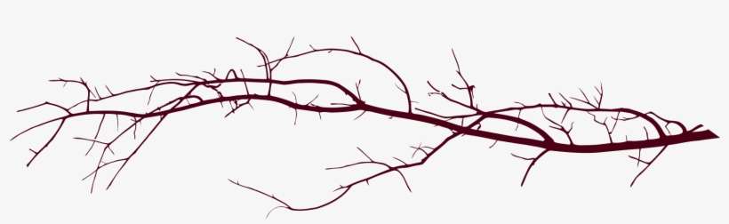 Divider Branch Dark 1692×454 - Dark Dividers Png, transparent png download