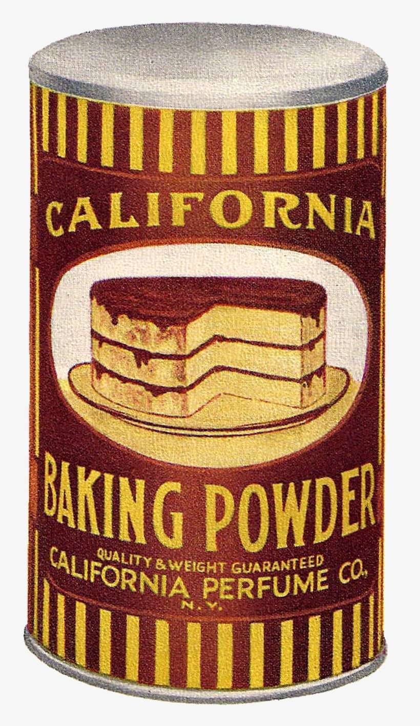 Freeuse Stock Antique Images Digital Food Download - Baking Powder Vector Hd, transparent png download
