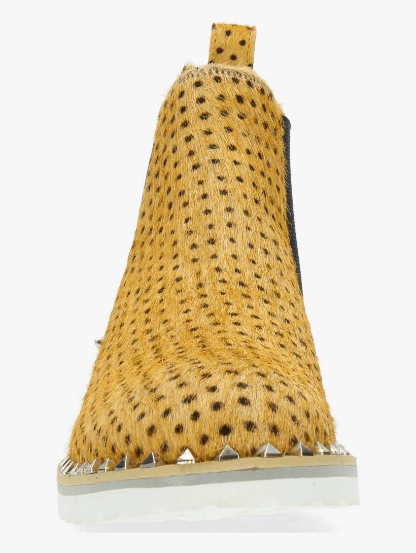Ankle Boots Sissy 7 Hair On Beige Polka Dots - Wicker, transparent png download