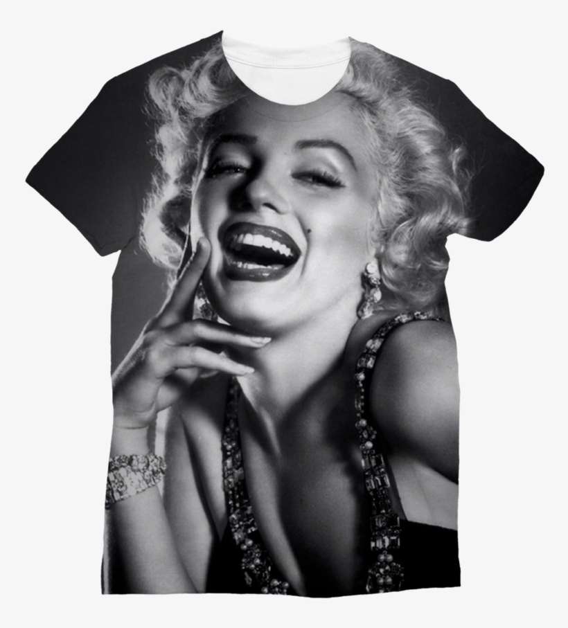 Marilyn Monroe ﻿classic Sublimation Women's T-shirt - Personaje De La Historia, transparent png download