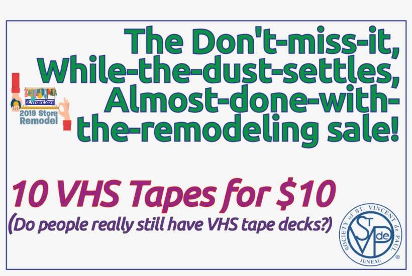 So, Sift Though Shelves Of Tapes, As There Is No Room - St Vincent De Paul, transparent png download