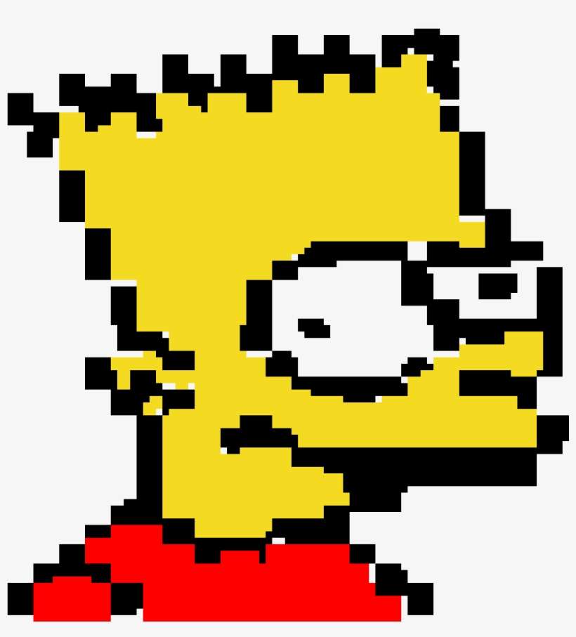 Bart Simpson - Bart Simpson Minecraft, transparent png download