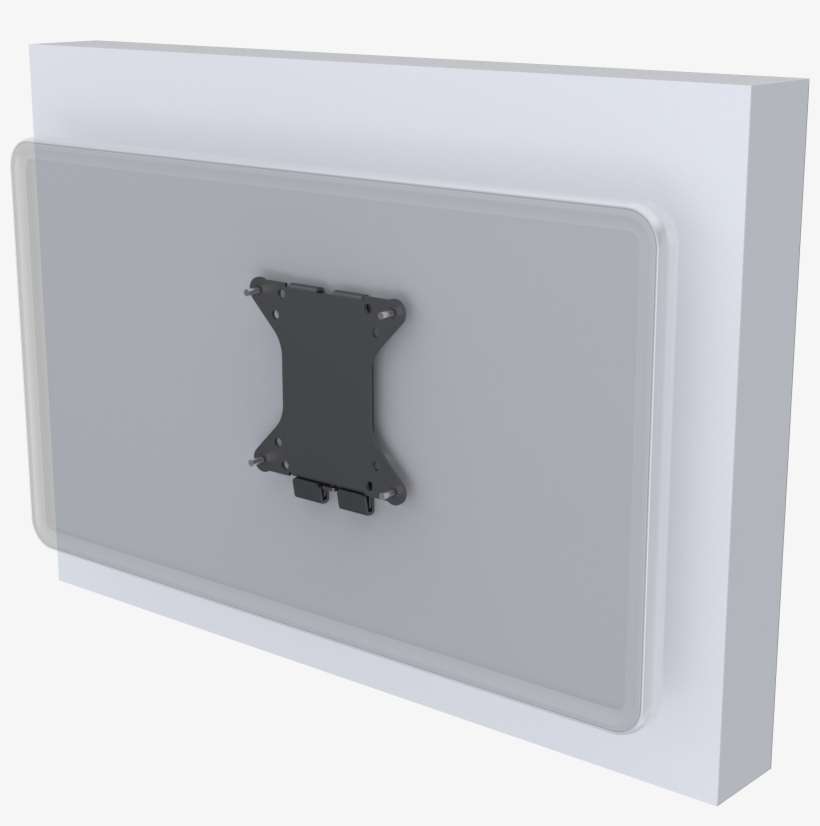 Flat-panel Wall Mount 100×100 - Nightstand, transparent png download