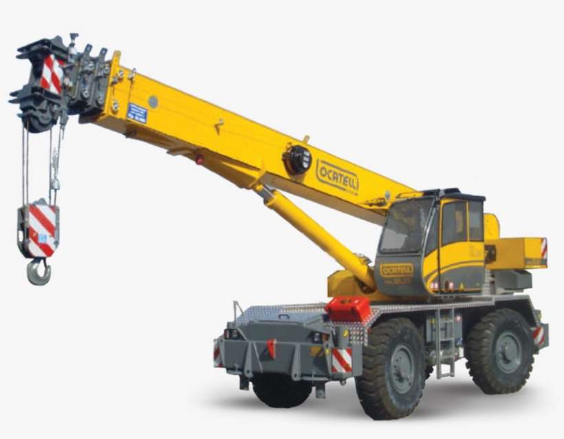 Gril - Rough Terrain Crane, transparent png download