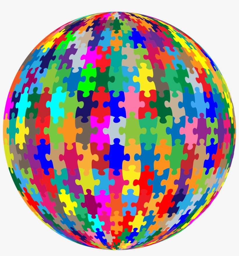 This Free Icons Png Design Of Multicolored Jigsaw Puzzle, transparent png download