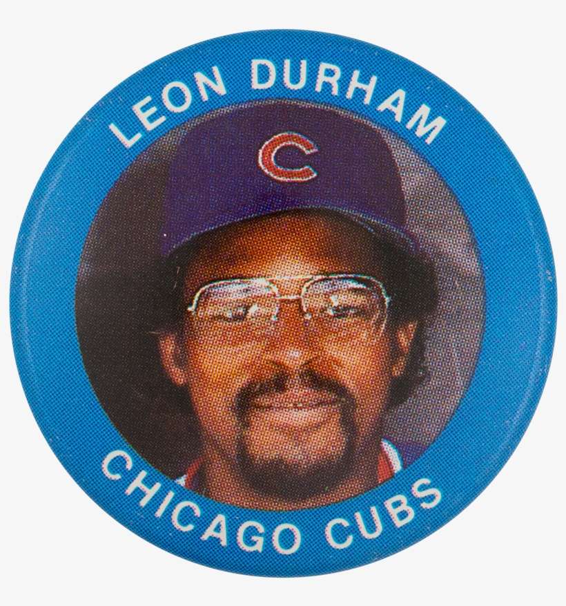 Leon Durham Chicago Cubs - Badge, transparent png download