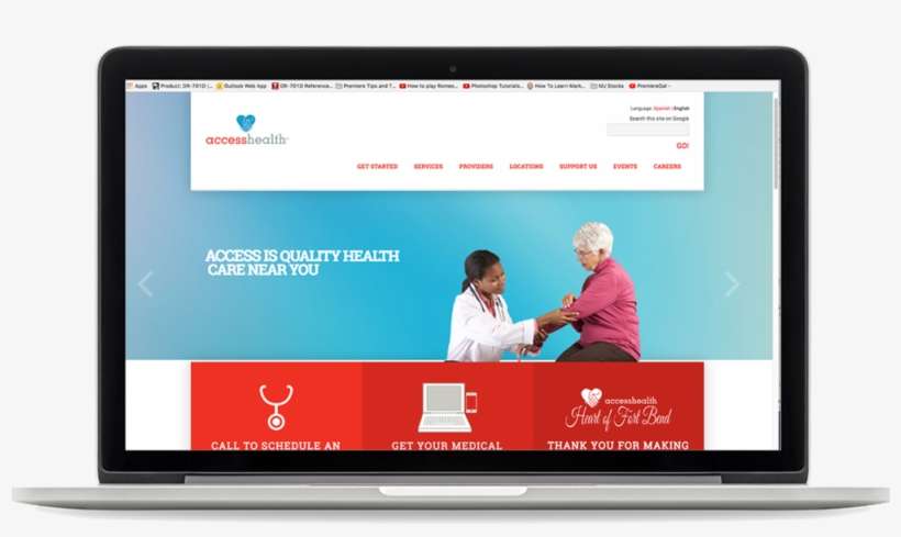 Access Health - Led-backlit Lcd Display, transparent png download