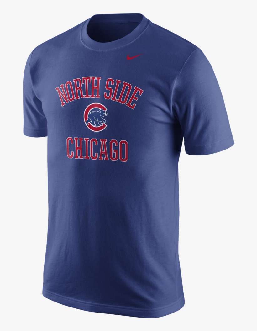 Chicago Cubs North Side - Nike Flaming Spear Shirt, transparent png download