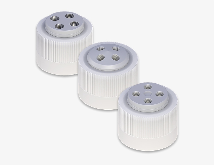 Nalgene 38-430 Solvent Safety Caps - Plastic, transparent png download