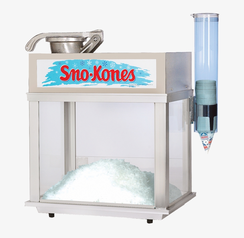 Gold Medal Deluxe Ice Shaver Snow Cone Shave Ice Machine PNG Image Transparent