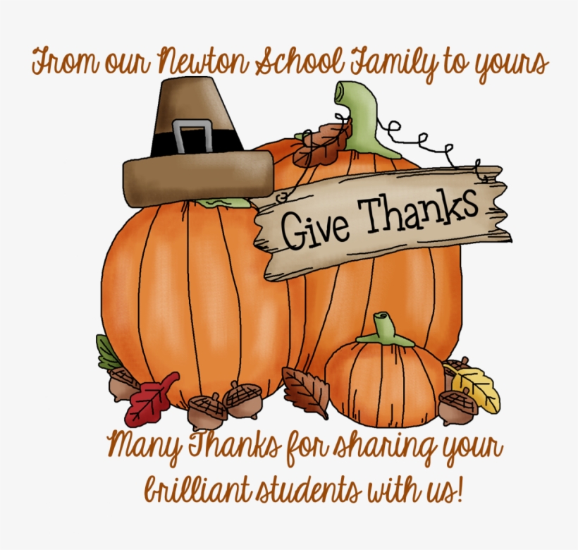 Thanks - Free Clip Art Thanksgiving Dinner, transparent png download