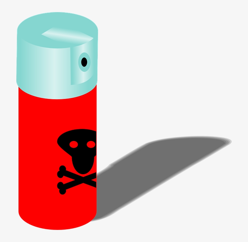 Toxic Clipart Spray - Bug Spray Clipart Png, transparent png download