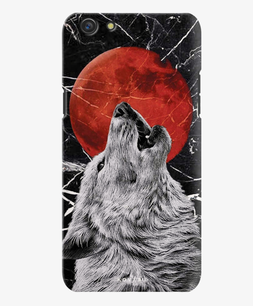 Wolf Howling Marble Cover Case For Oppo F1s - Grizzly Bear, transparent png download