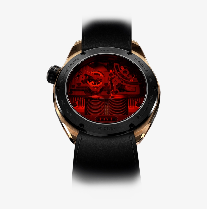 The Skull Red Eye, Hyt's New Extraordinary And Unprecedented - Skull Watch, transparent png download