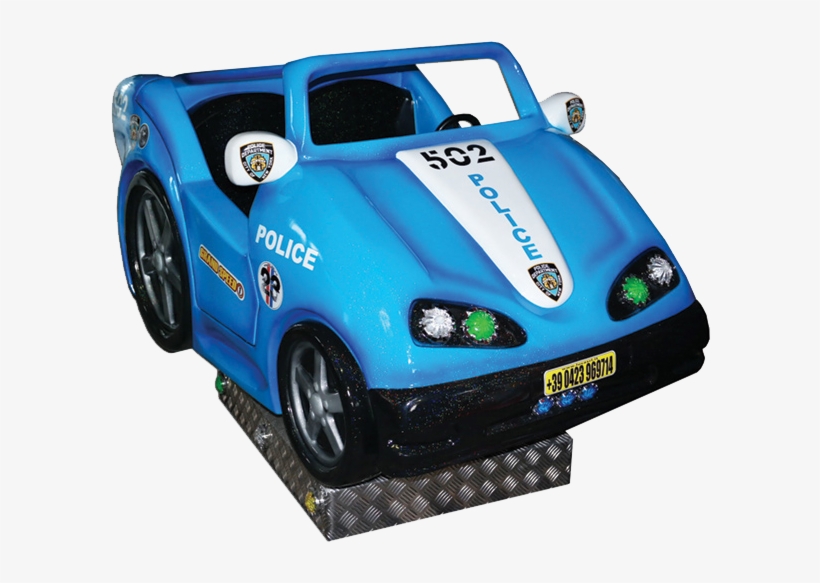 Police Car - Electric Car, transparent png download
