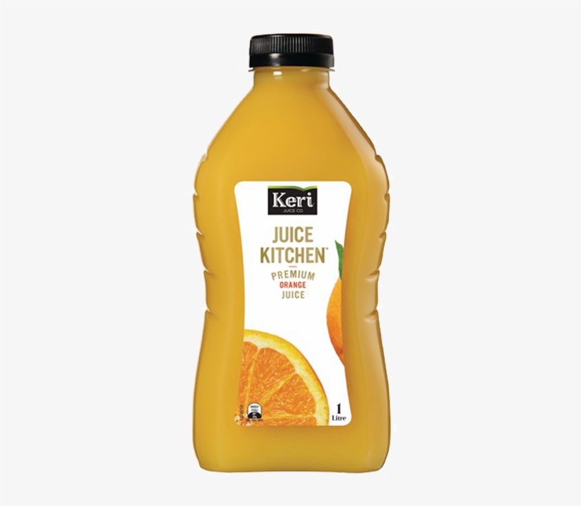 Orange Juice 1l - Keri Premium Orange Juice, transparent png download