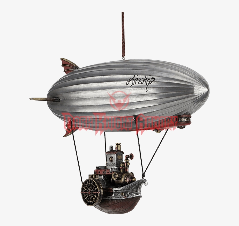 Steampunk Airship With Steamship Gondola, transparent png download