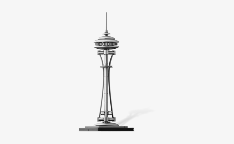 21003 Seattle Space Needle - Lego Seattle Space Needle, transparent png download