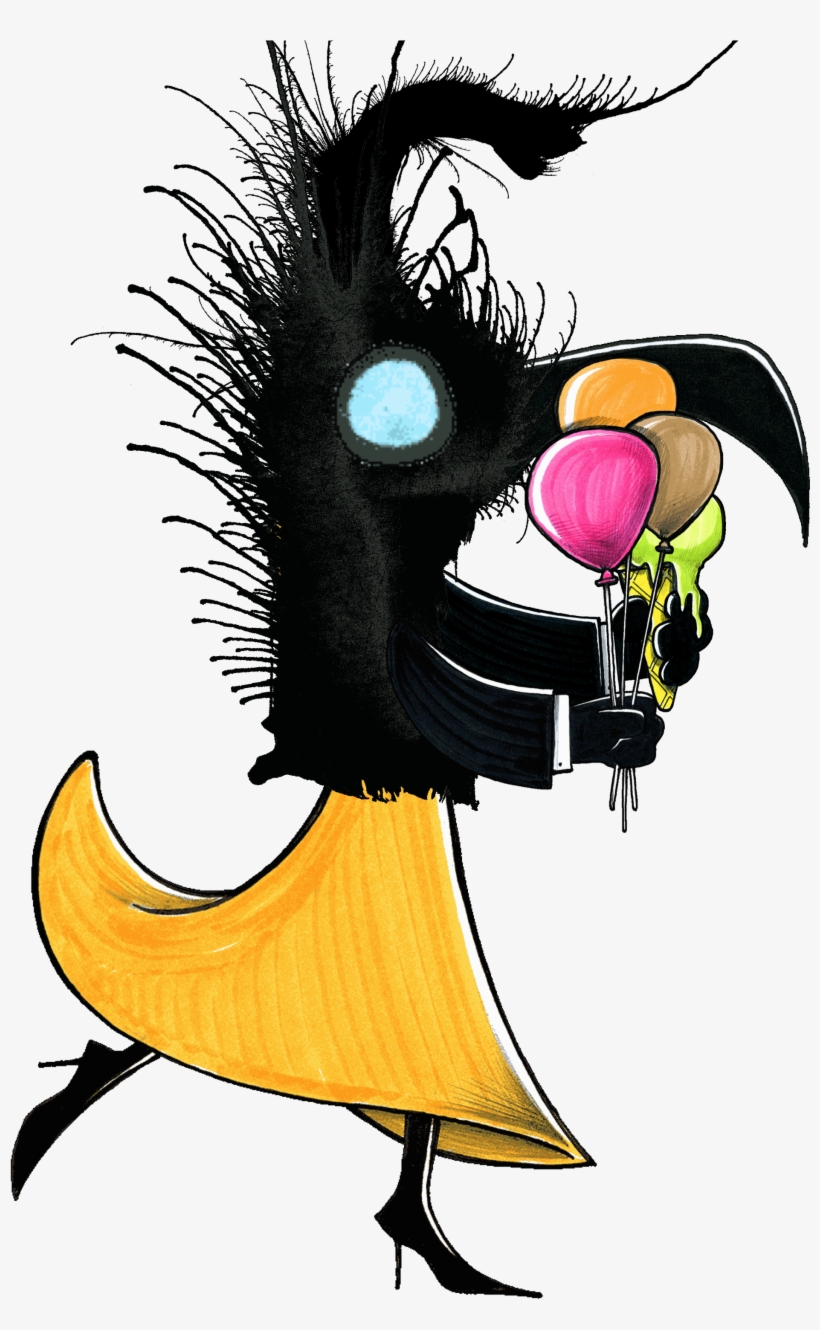 My First Ink Blot Monster On The App - Illustration, transparent png download