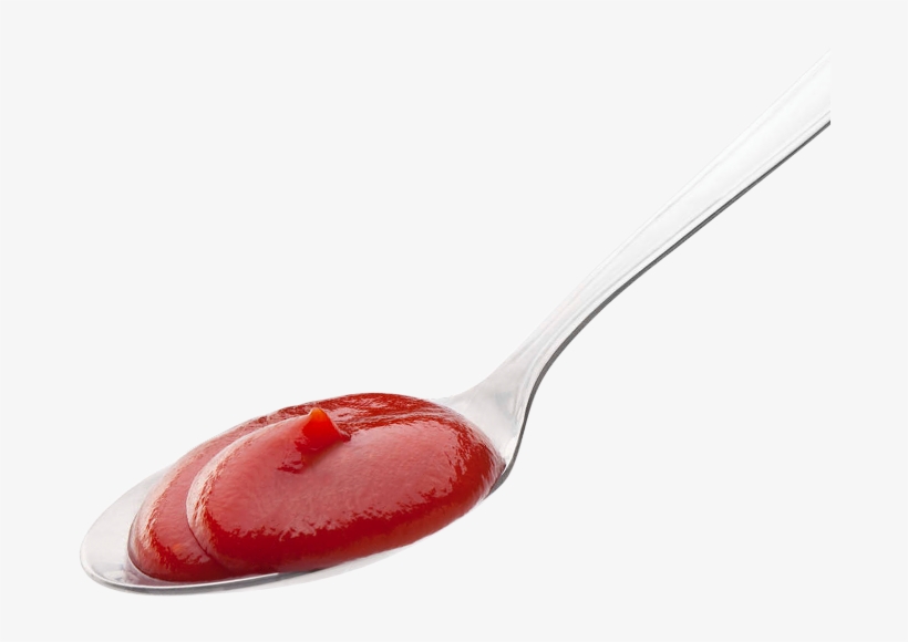 686 X 514 7 - Spoon Of Ketchup, transparent png download