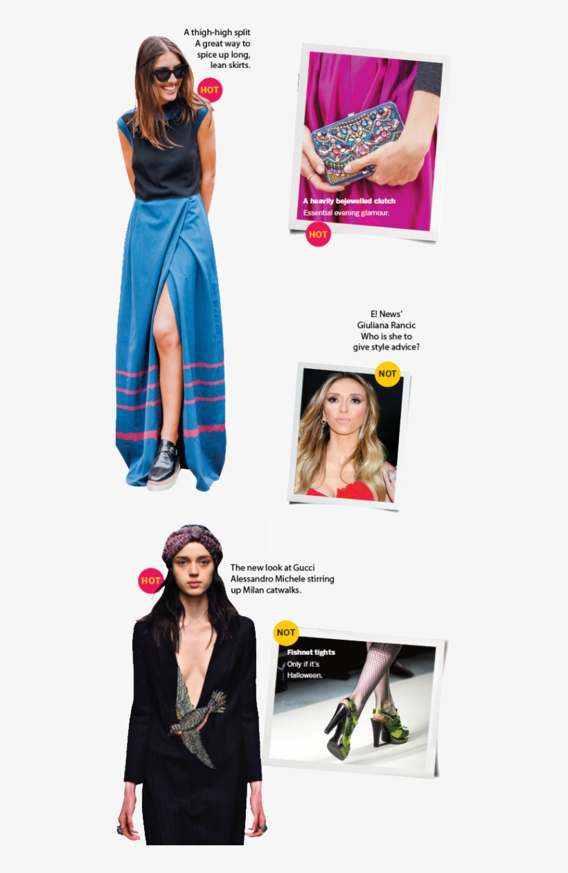 Amp It Up With A Thigh-high Split, But Ditch The Fishnet - Girl, transparent png download