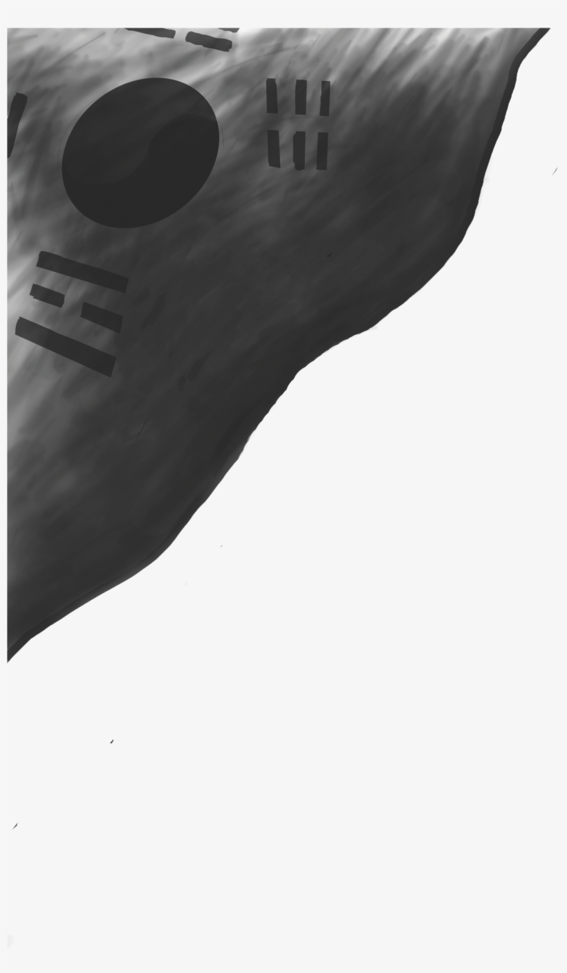 Korean Flag Copy - Airplane, transparent png download