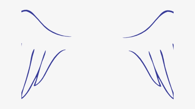 Angel Wing Clipart - Easy Drawings Of Angel Wings, transparent png download