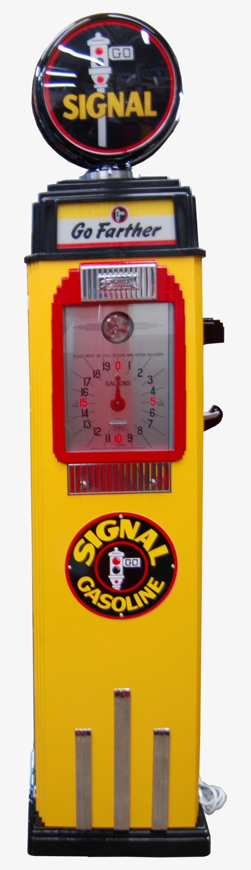 Tokheim 36b Clock Face Pump-yellow & Black - Machine, transparent png download