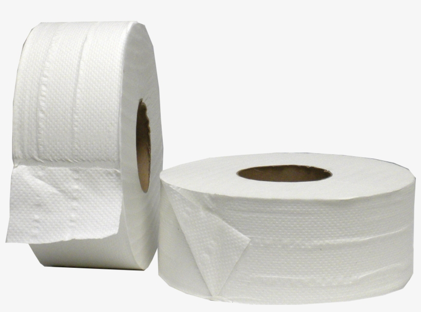 Jumbo Toilet Tissue - Tissue Paper, transparent png download