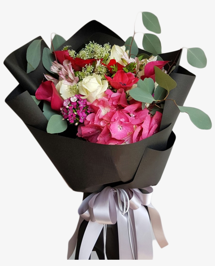 Michaela Hydrangea Lush - Garden Roses, transparent png download