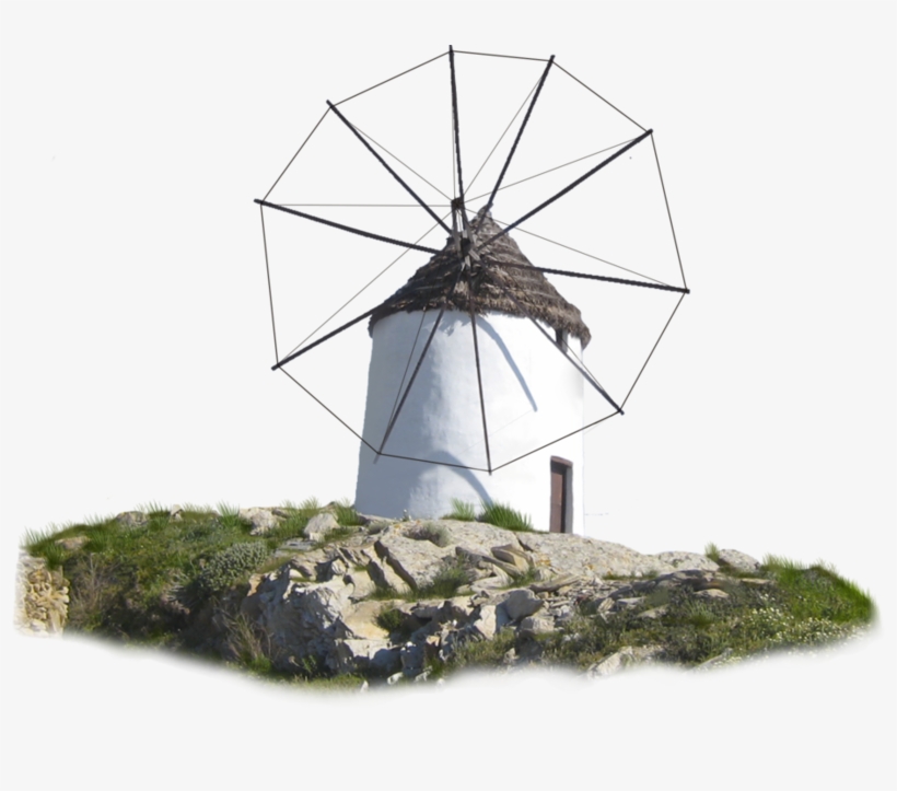 Publicat De Eu Ciresica La - Greek Windmill, transparent png download