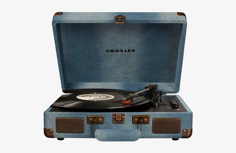 Crosley Cruiser Deluxe Turntable Denim - Crosley Cruiser, transparent png download