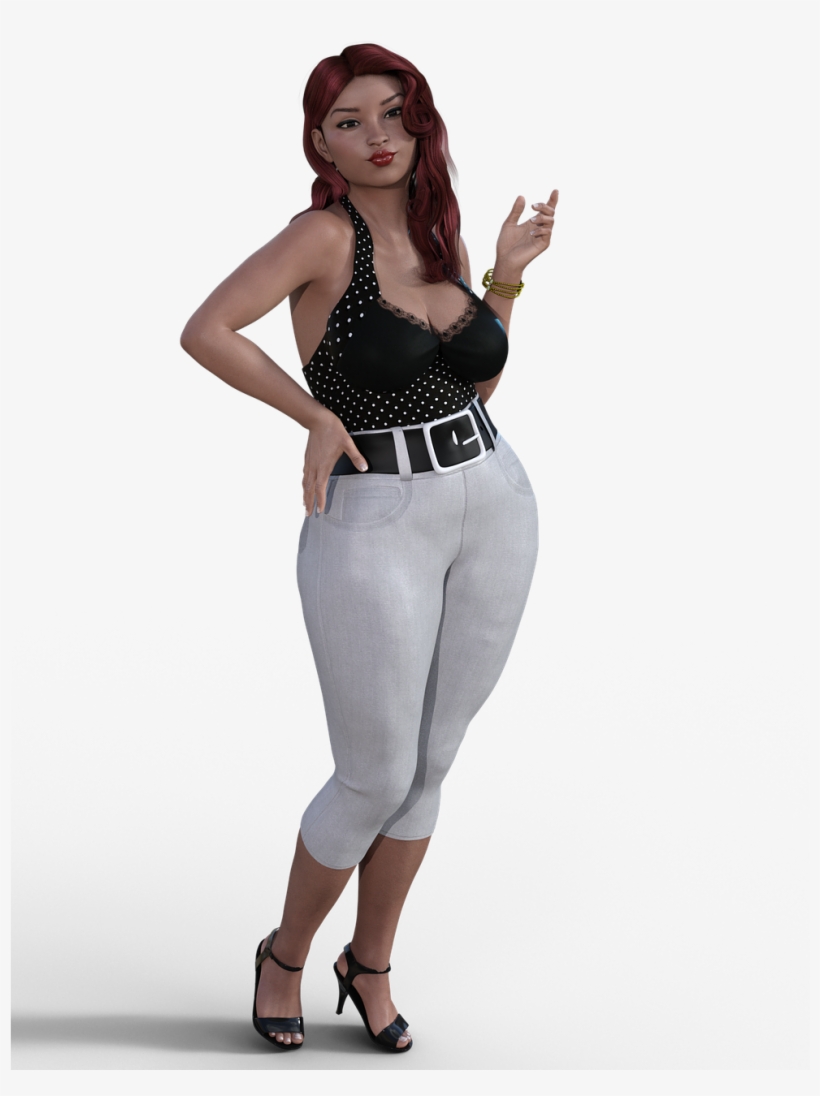 Plus-size Woman Bikini - Plus Size Model Png, transparent png download