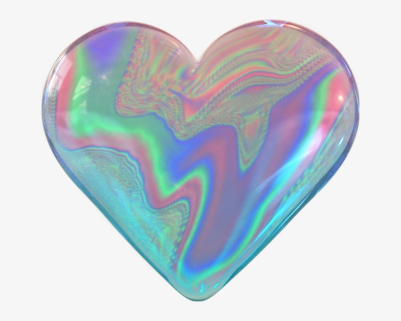 650 X 576 2 - Holographic Heart Transparent, transparent png download
