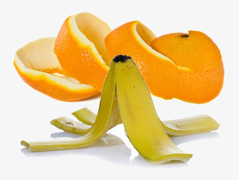 Fruits Peel Especially Orange Peel And Banana Peel - Banana Peel And Orange Peel, transparent png download