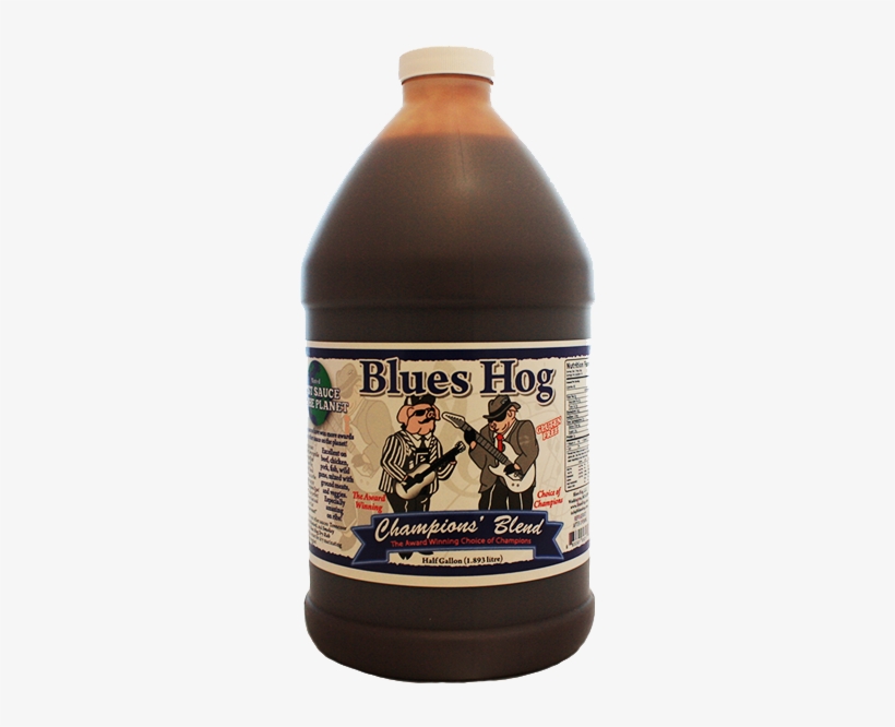 Blues Hog Champions' Blend Sauce 1/2 Gallon - Beer Bottle, transparent png download
