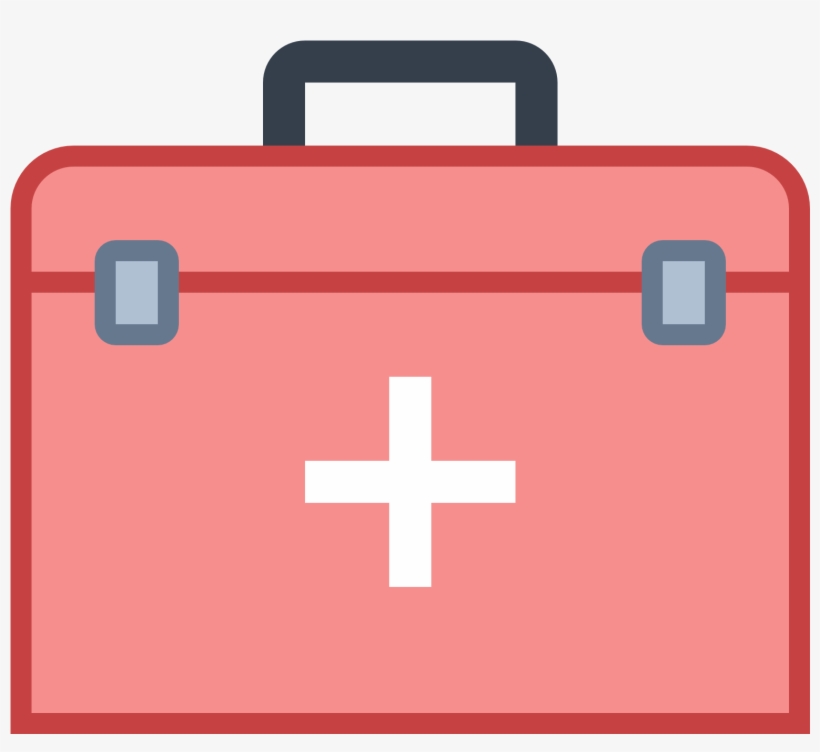 The Image Is Of A Medical Case - Doctor's Bag Icon, transparent png download