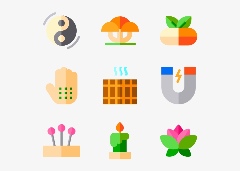 Alternative Medicine - Kindergarten Icons, transparent png download