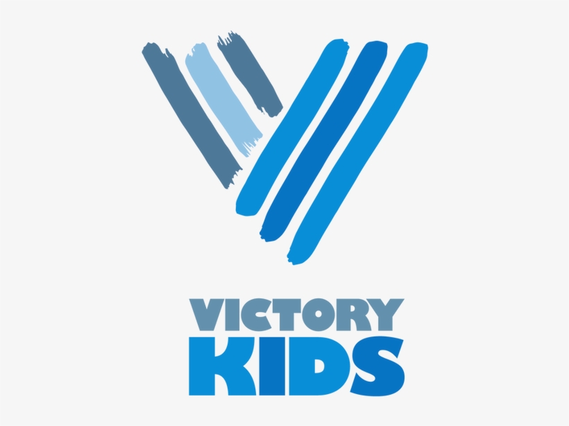 V Kids Logo-01 - Poster, transparent png download