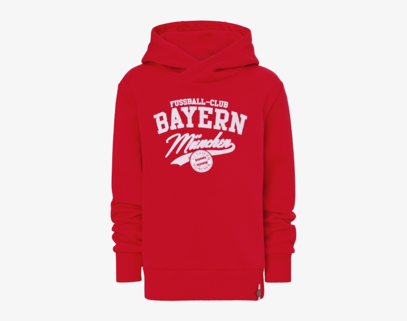 Kids Hoodie Fußball-club Bayern München - Hoodie, transparent png download