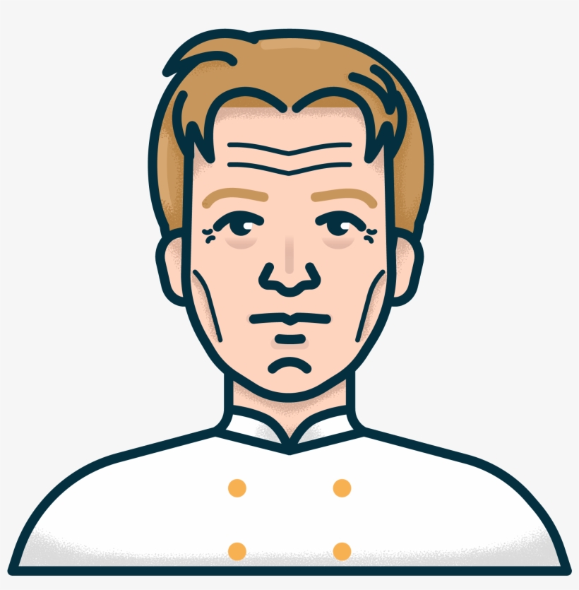 Chef, Restaurateur, And Tv Personality - Vector Student Icon, transparent png download