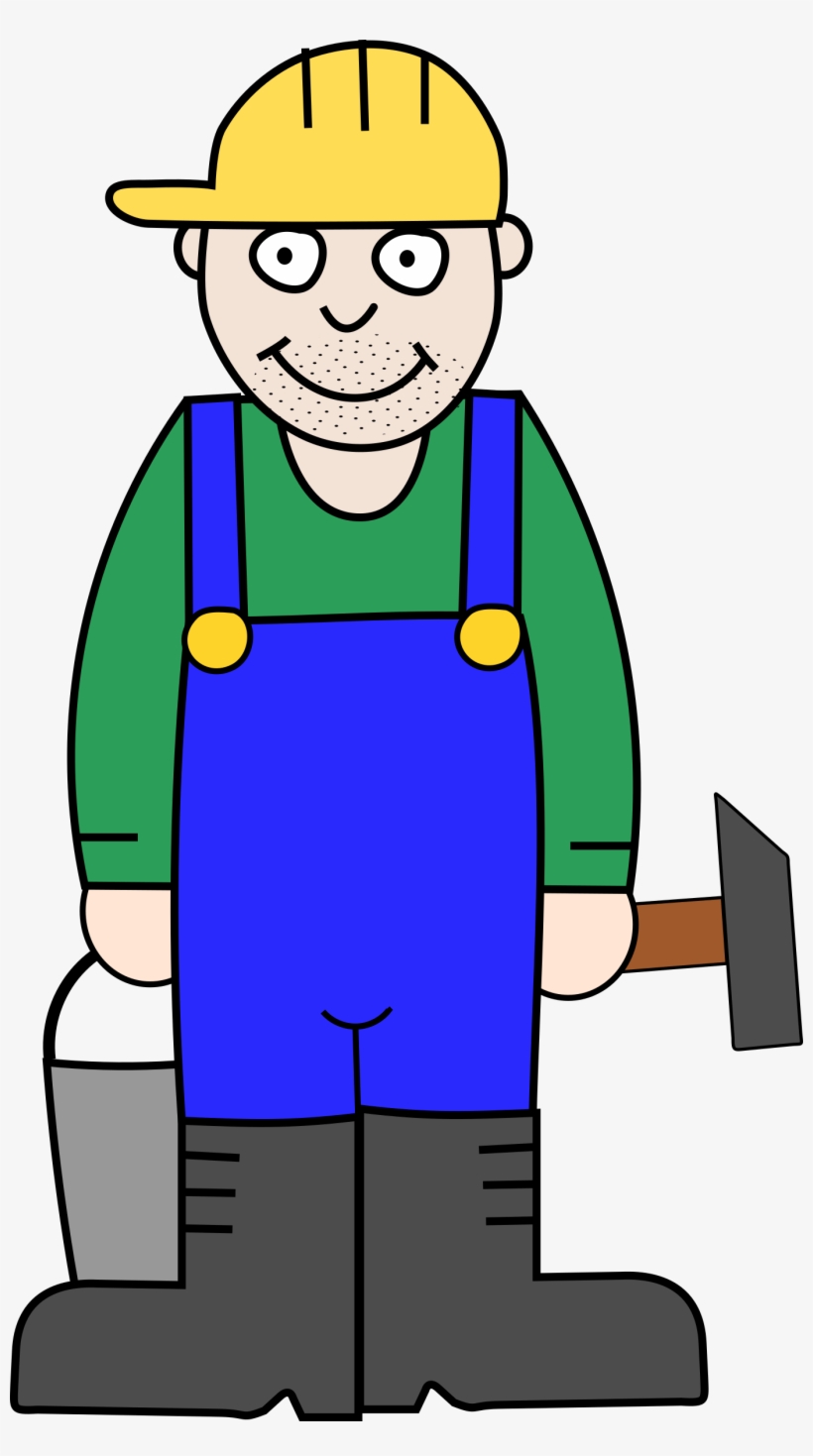 Carpenter Rasp Clipart Png - Builder Clip Art, transparent png download
