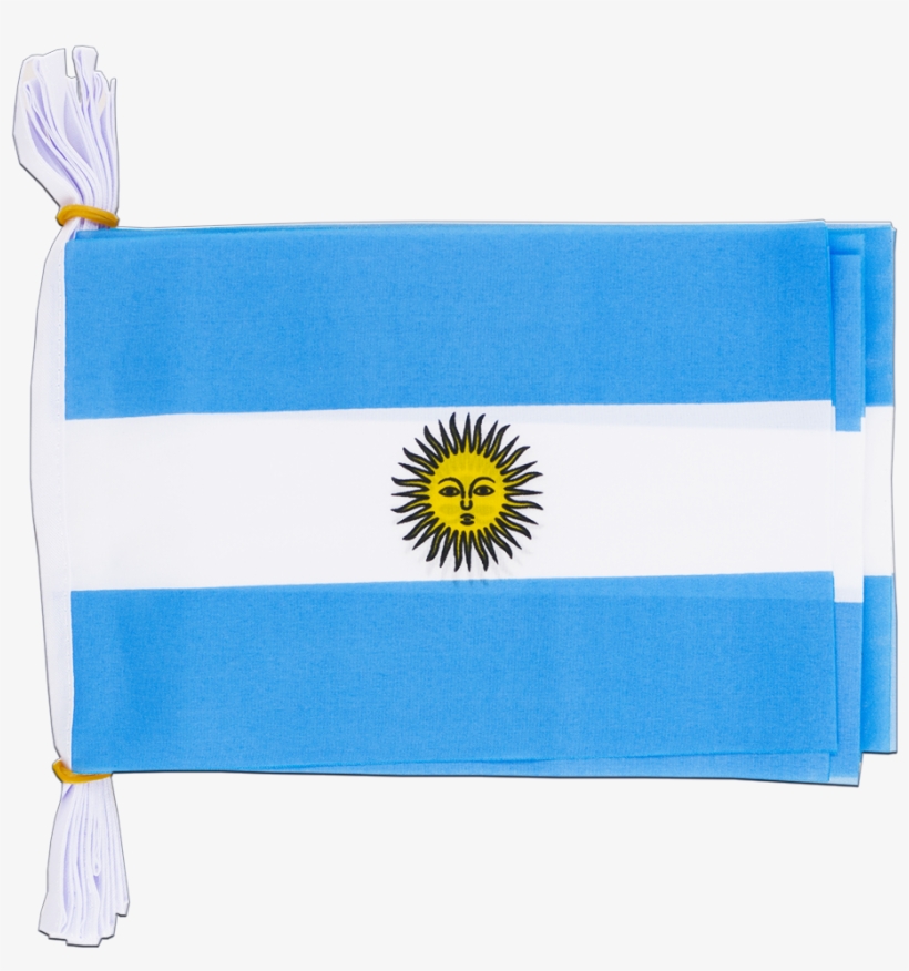 Mini Flag Bunting 6x9\ - Argentina Flag, transparent png download