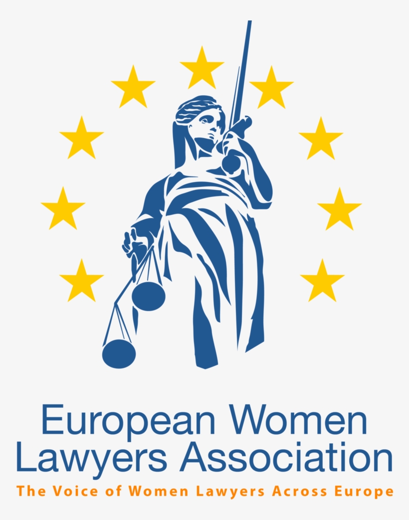 Ewla Lady Blue Square - European Women Lawyer Association, transparent png download